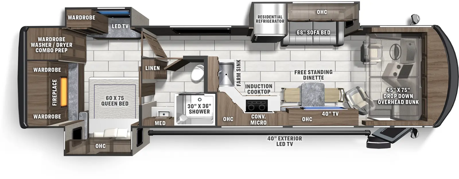 Sportscoach Srs 341SA Floorplan